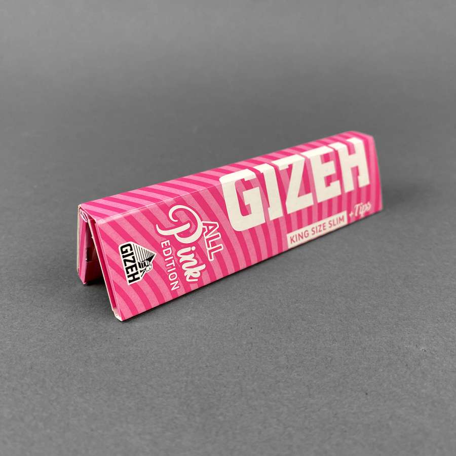 Gizeh PINK King Size Slim Tips King Size Tips King Size