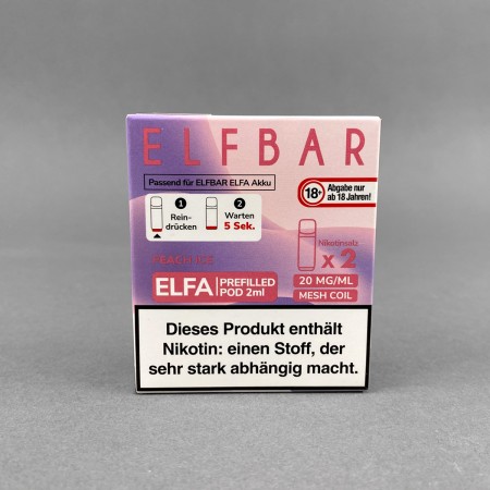 Elfbar ELFA Pods - Peach Ice