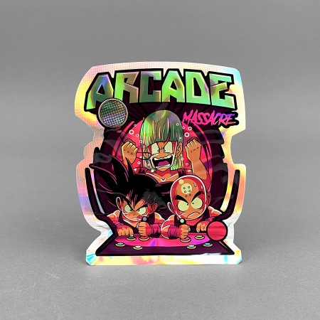 Mylar Zipper Bag - Arcade