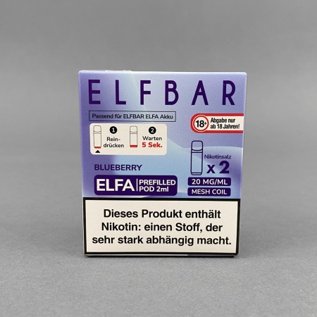 Elfbar ELFA Pods - Blueberry