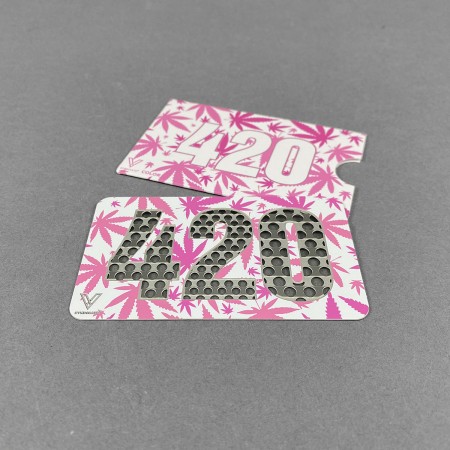 Grindercard 420 Pink