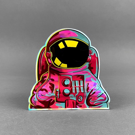 Mylar Zipper Bag - Astronaut