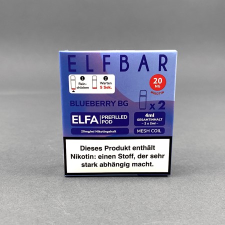 Elfbar ELFA Pods - Blueberry Bubble Gum