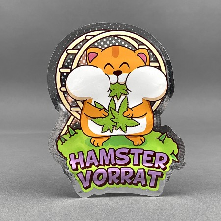 Mylar Zipper Bag - Hamster Vorrat