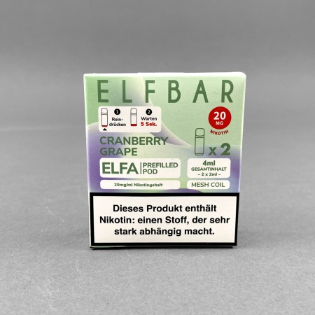 Elfbar ELFA Pods - Cranberry Grape