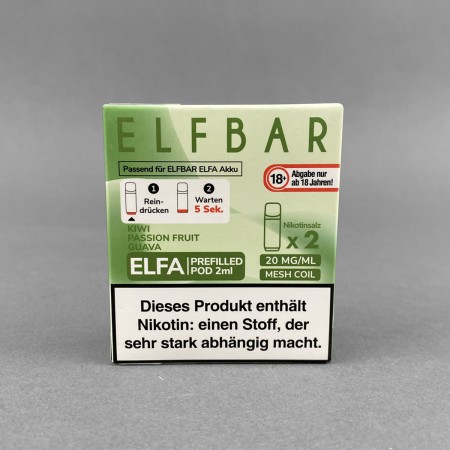 Elfbar ELFA Pods - Kiwi Passion Guave