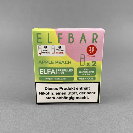 Elfbar ELFA Pods - Apple Peach